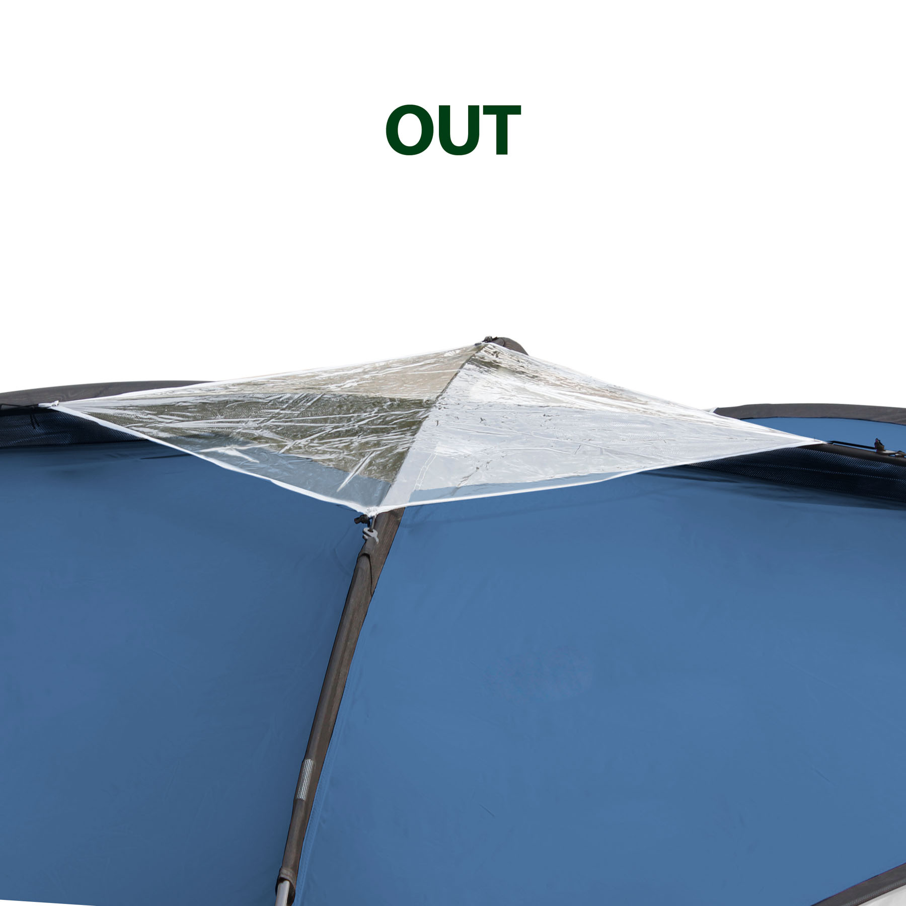 GAZEBO Brunner MEDUSA II 3X3 BLU - immagine 3