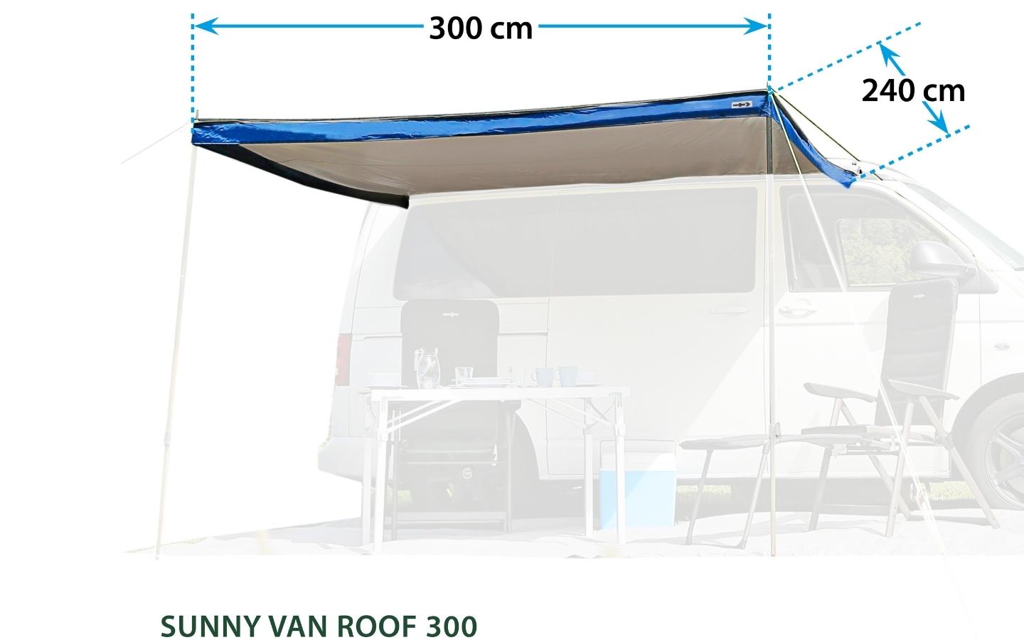 Telo Ombra Brunner SUNNY VAN ROOF 300X240cm - immagine 6