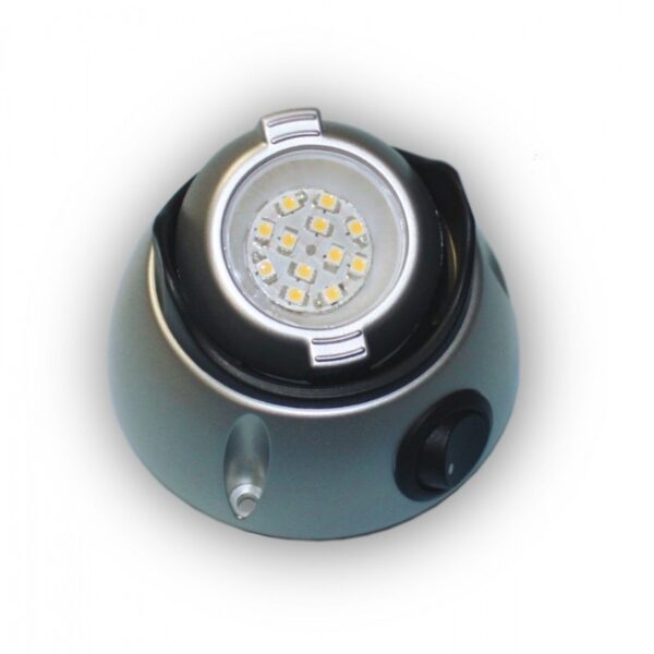 FARETTO ROTANTE E BASCULANTE A LED