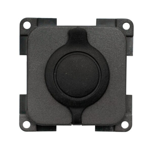 PRESA 12 Volt CON TAPPO (colore Marrone)