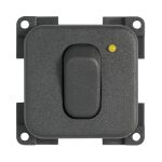 INTERRUTTORE 12V+Led (colore Marrone)