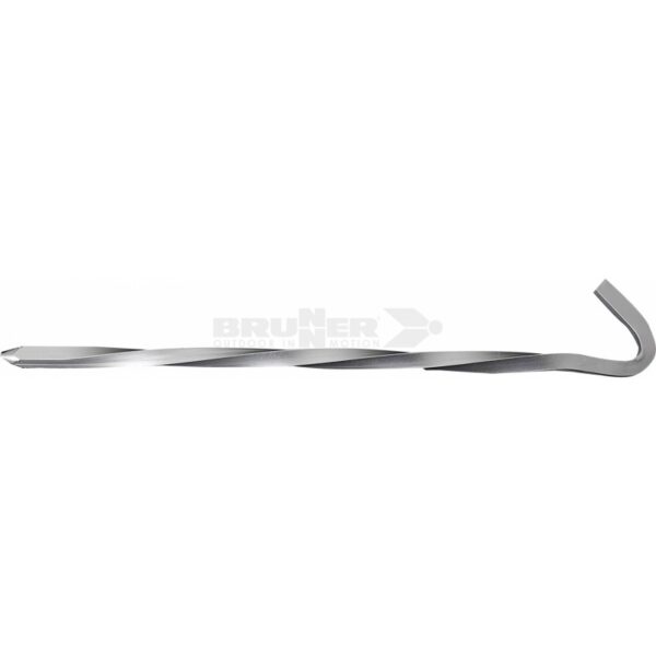 SQUARE TWISTED Picchetto 22cm