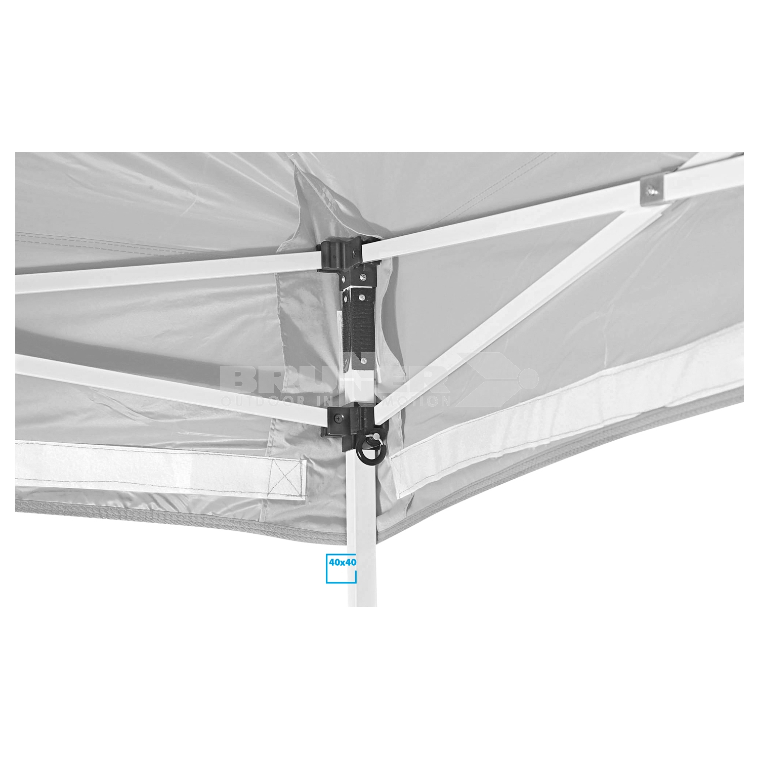 ZEBO’ ENJOY 2.0 Gazebo 3x6m-Brunner - immagine 5