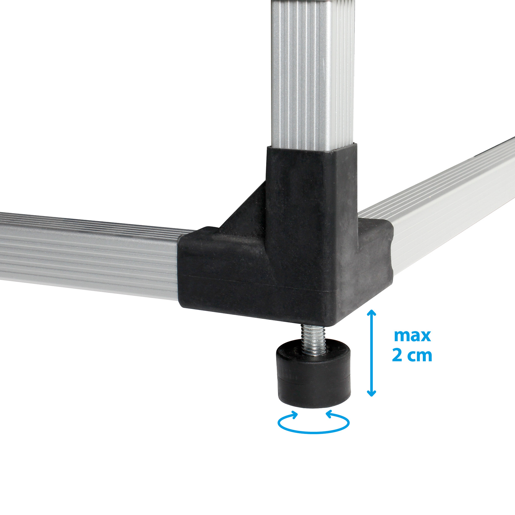 AZABACHE CTW SQUARE (nero) Mobiletto Portafonello-Brunner - immagine 3