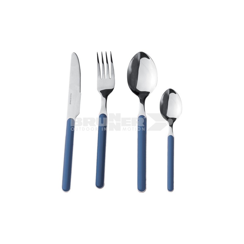 DELICE Set posate 16pz.(azzurre)