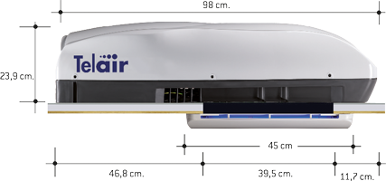 SILENT 5900 condizionatore con pompa di calore-Telair - immagine 4