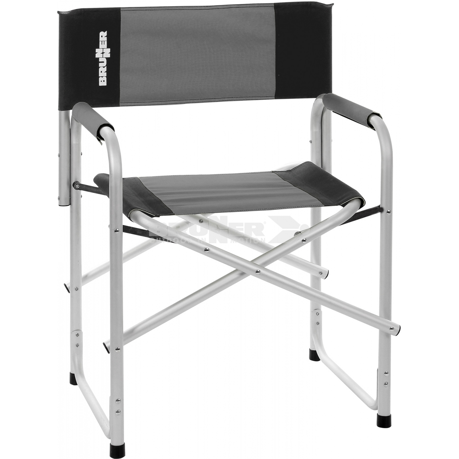 BRAVURA Sedia Regista (grigio/nero)-Brunner