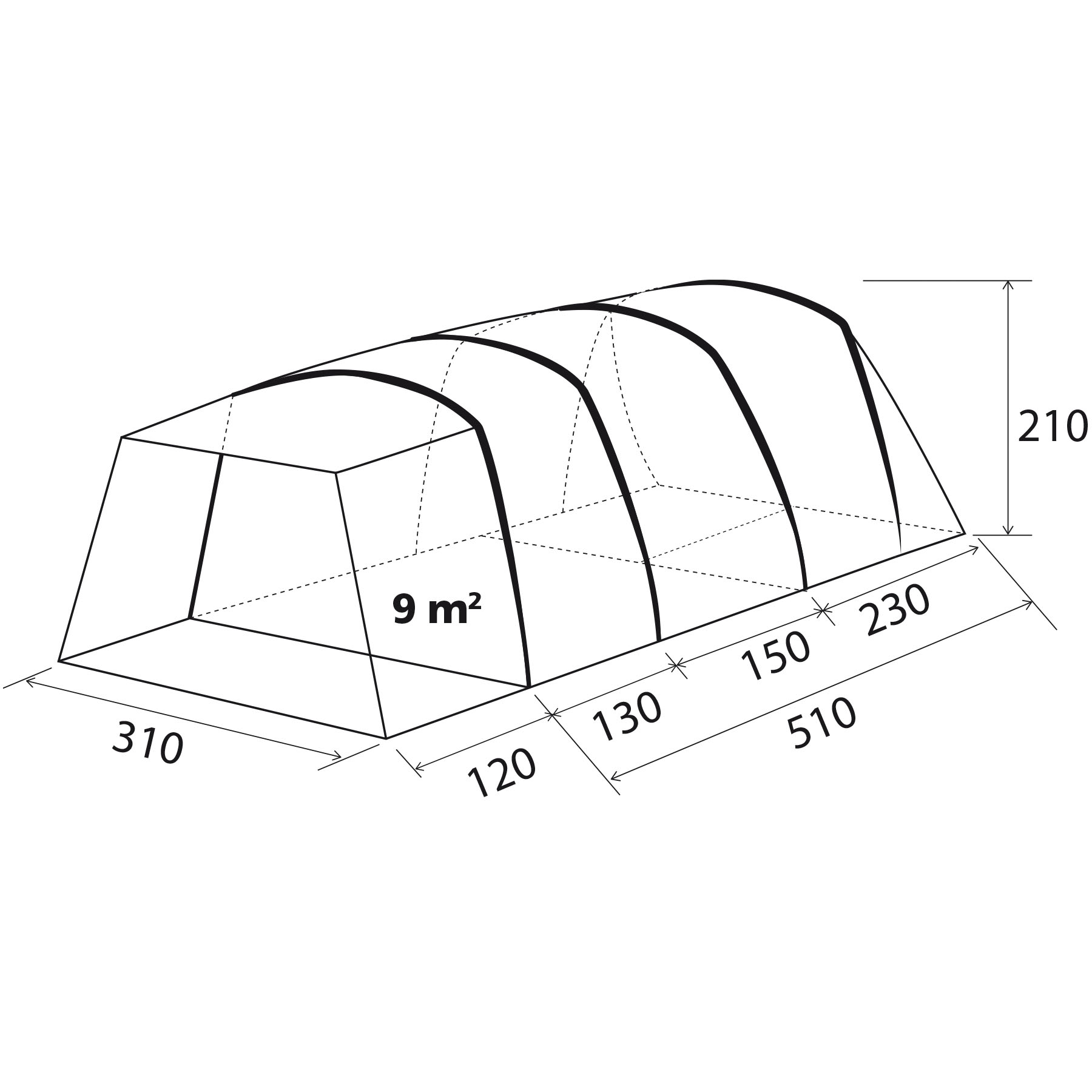 Tenda Brunner PURE 4 AIRtech - immagine 3