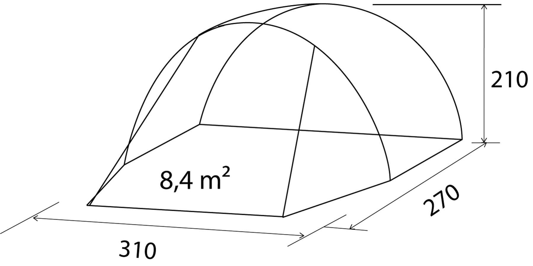 Tenda van Brunner ENTRADA - immagine 5