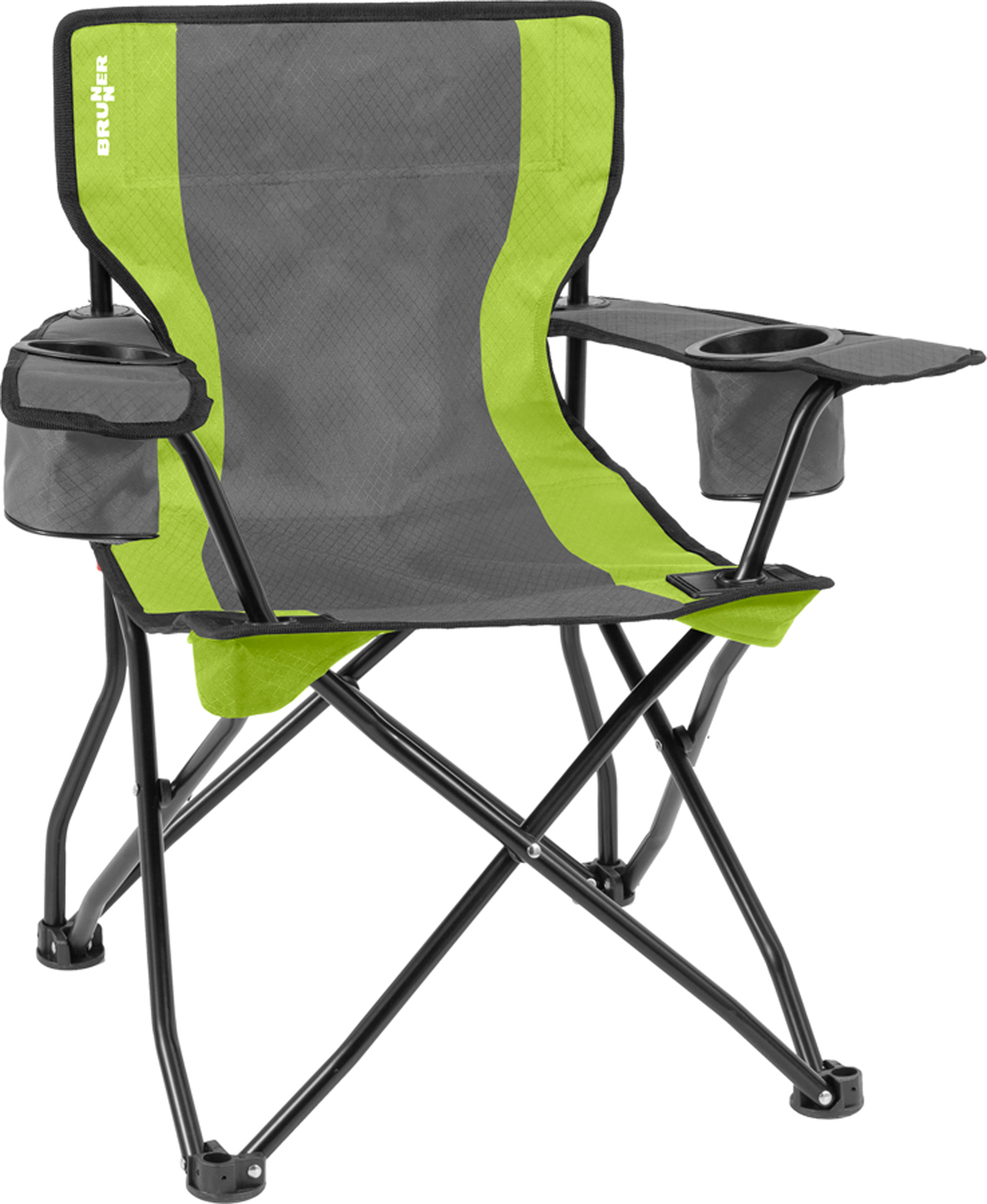 ARMCHAIR EQUIFRAME Sedia verde/nero-Brunner