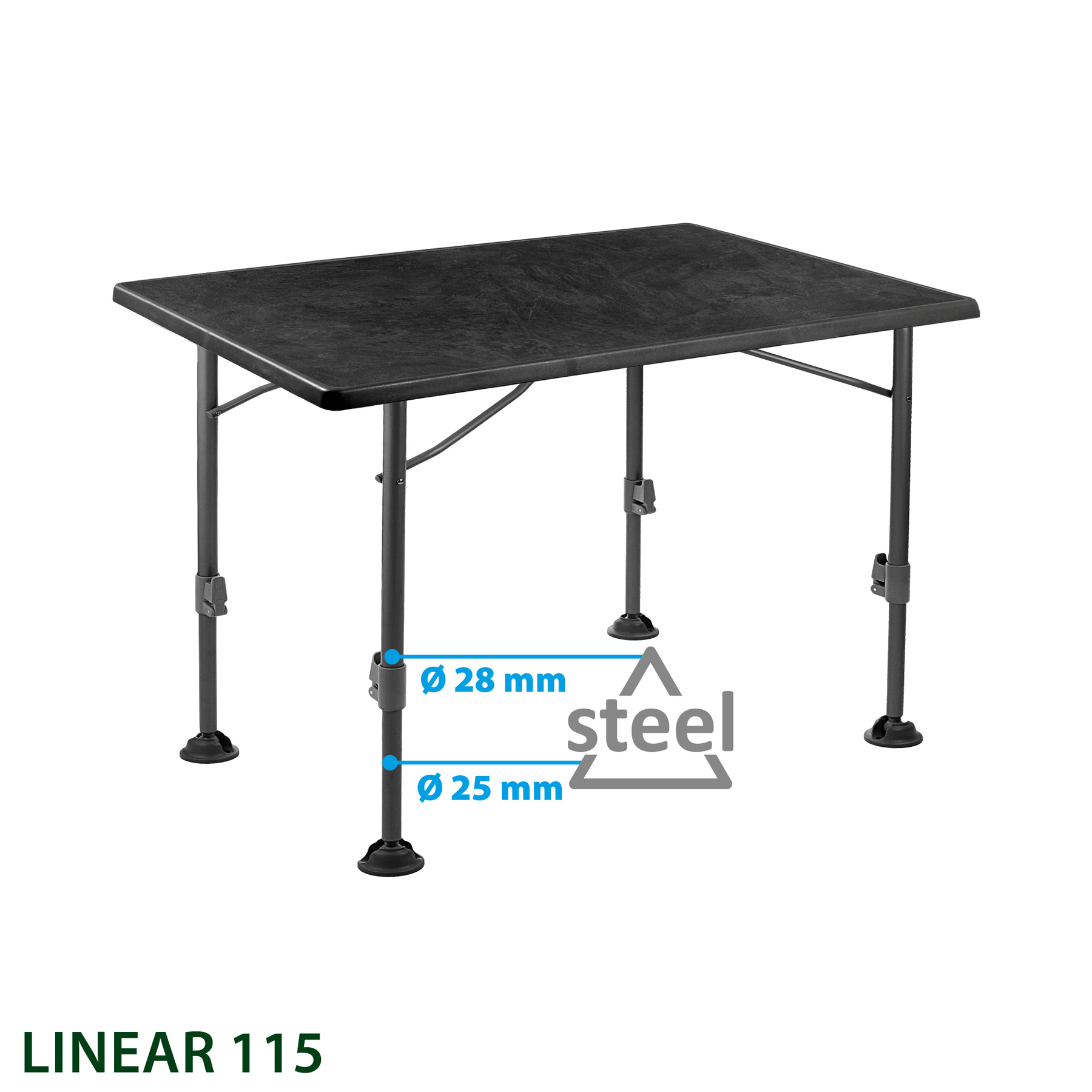 LINEAR BLACK 115 Tavolo-Brunner - immagine 8