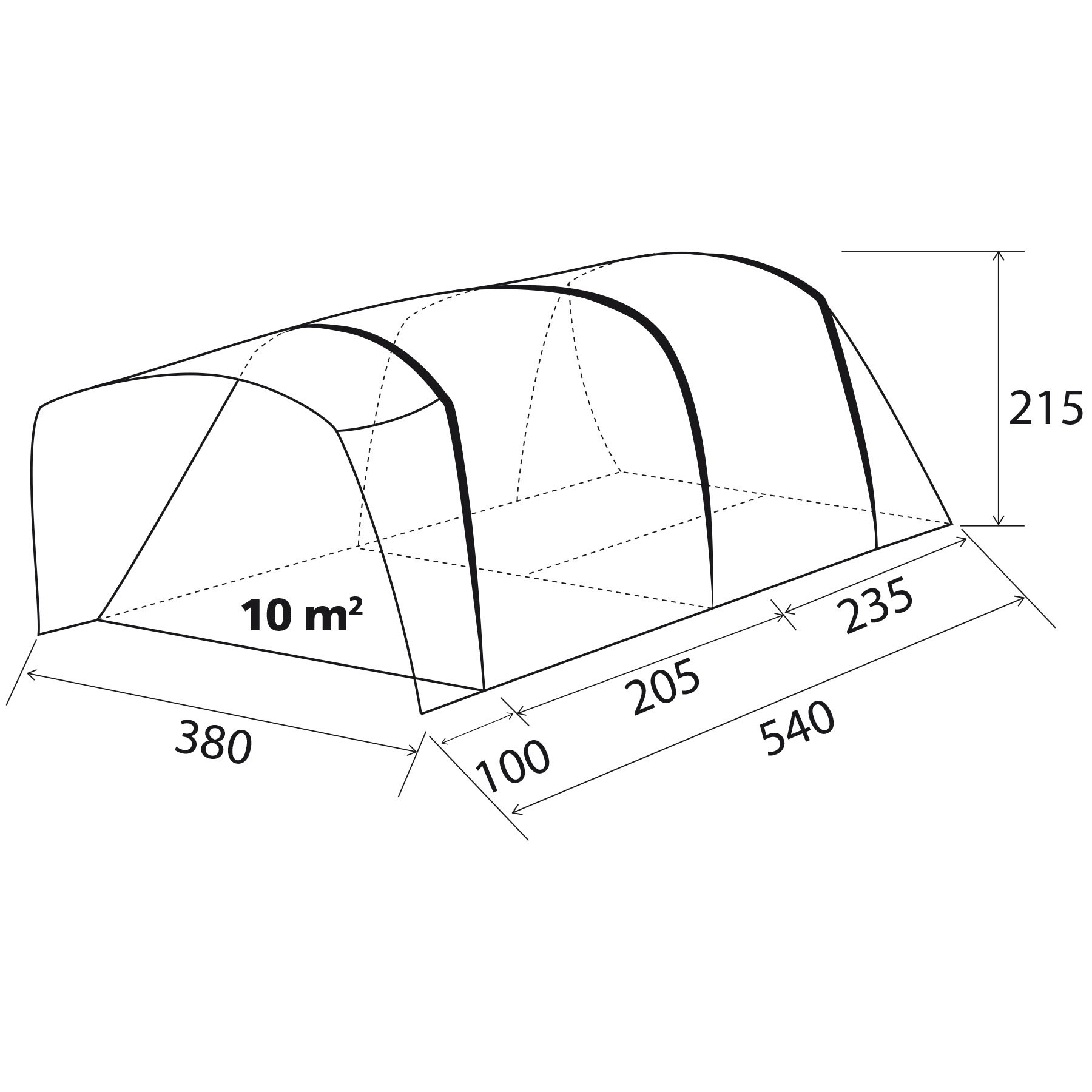 PARAISO 5 Air Tech Tenda -Brunner - immagine 4