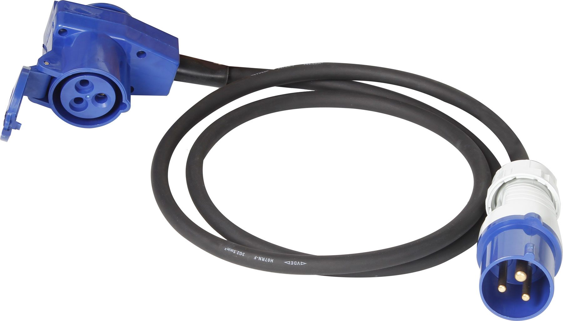 Cavo adattatore 3x2,5mm²  da presa UK a CEE