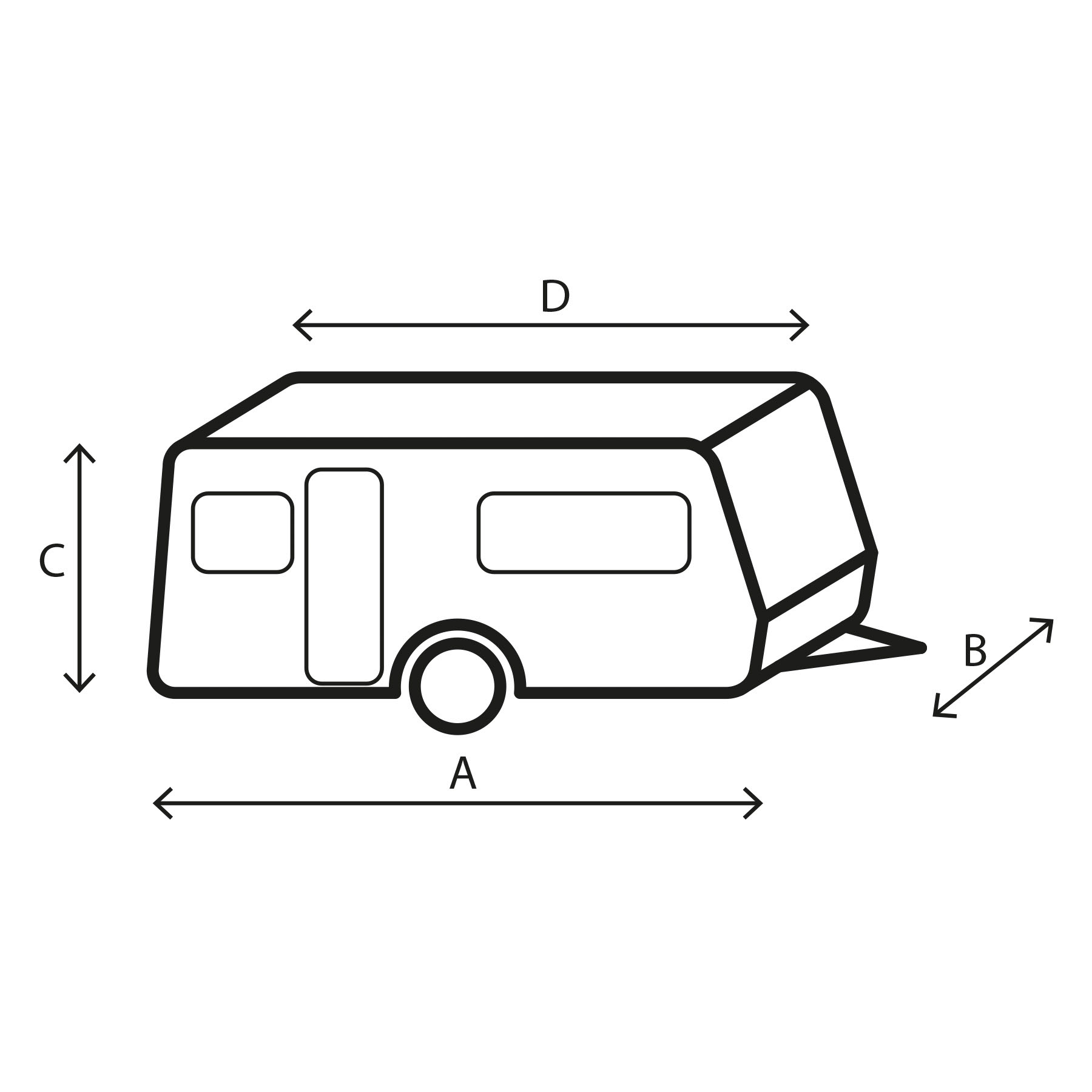 Copertura Caravan Cover Design 12M-450 - 500 cm-Brunner - immagine 5