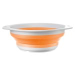 SCOLAPASTA FOLD AWAY COLANDER-Brunner