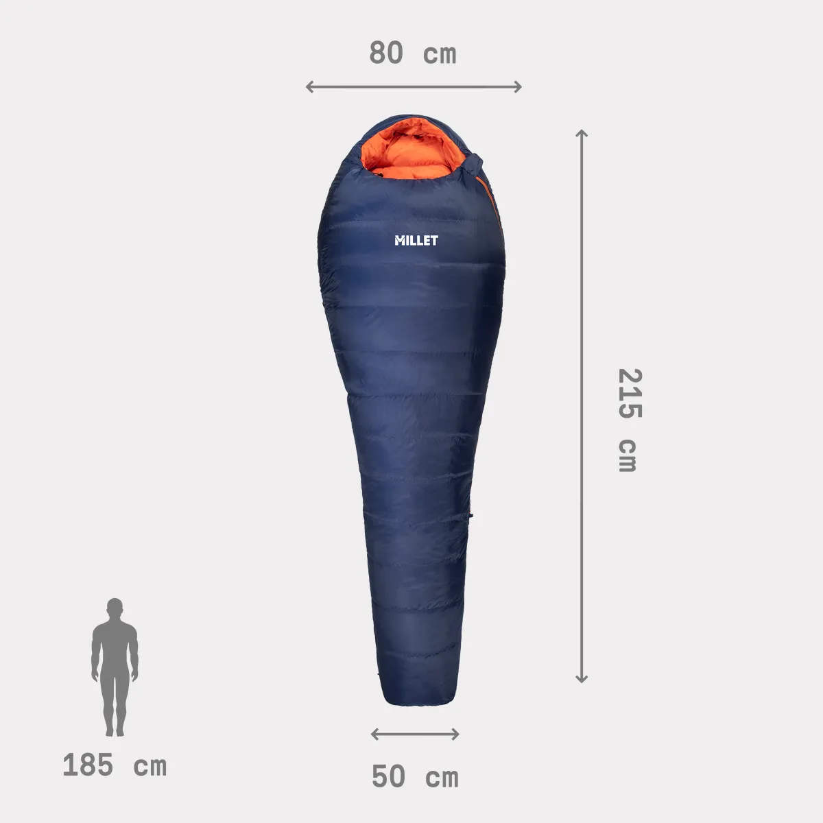 SACCO A PELO MILLET LIGHT DOWN -5°C - immagine 3